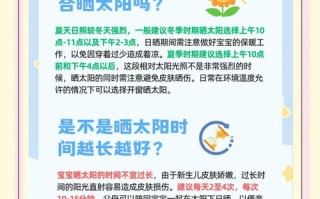 新生儿晒太阳的黄金时间与科学方法，如何避免晒伤又能促进健康发育？