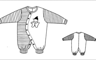 夏季儿童连体裤裁剪图，不同年龄段尺码如何精准划分？