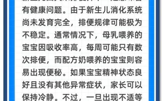新生儿4天没大便是否正常？需警惕哪些潜在问题？