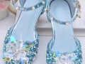 9岁儿童公主高跟凉鞋