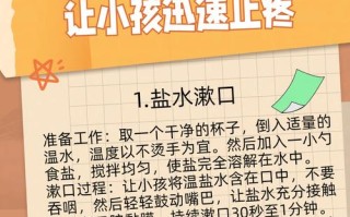 儿童蛀牙疼痛难忍，有哪些家庭急救方法能快速缓解？