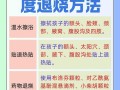 5岁儿童高烧39度，如何科学应对降温？