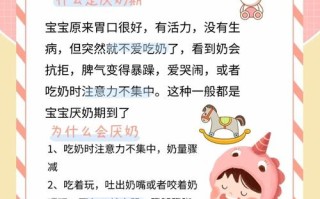 新生儿厌奶期通常在多大阶段出现？家长该如何科学应对宝宝的厌奶反应？