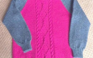 儿童插肩袖毛衣织法，从领口起针还是袖口起针？袖窿减针和肩部收针有什么技巧？