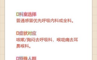儿童感冒发烧应该挂儿科还是内科？不同症状如何选择科室？