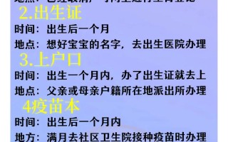 新生儿出生后多久必须上户口？逾期未办理会有哪些影响？