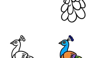 儿童孔雀最简单画法分几步？零基础也能快速学会吗？