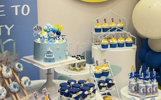 儿童生日甜品台图片，如何打造既梦幻又安全的主题甜品盛宴？