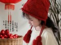 儿童针织帽子图片大全