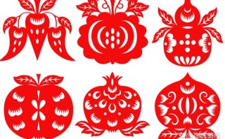 儿童剪纸水果图案大全