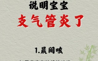 新生儿支气管肺炎的早期症状有哪些？家长该如何识别与应对？