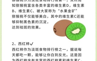 怀孕期间吃什么能避免长斑？孕期饮食如何影响皮肤色素沉着？