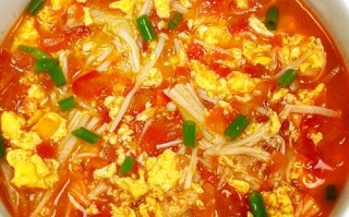 孕期早餐吃番茄鸡蛋汤