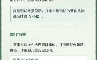 儿童多少岁才能坐前排？安全座椅与年龄、身高的限制是什么？