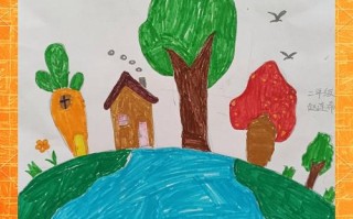 儿童环保绘画作品图片