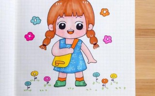 儿童自画像简笔画女孩的创作背后藏着怎样的童真密码？