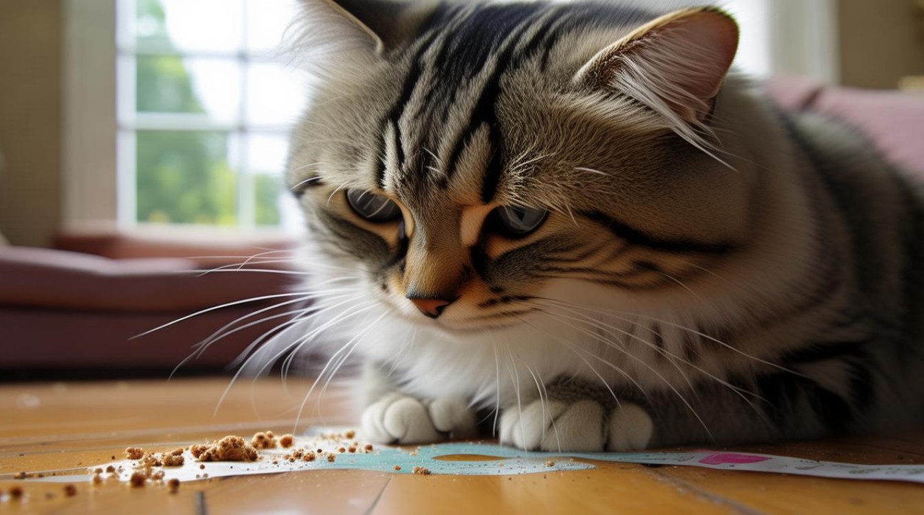 猫吐未消化食物是什么原因？如何调整饮食？-图3