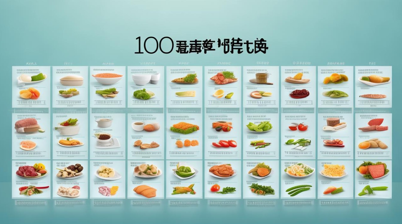 100克食物热量表如何帮你科学规划每日饮食？-图1