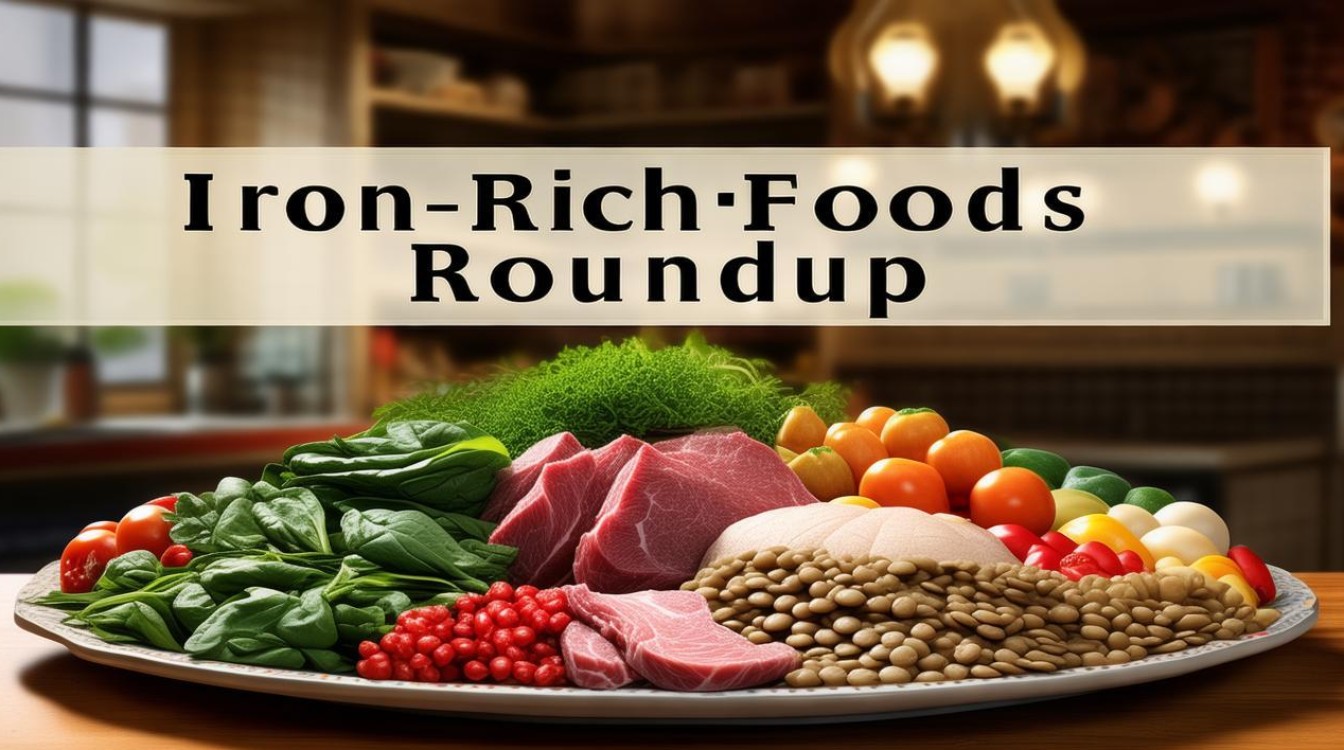 哪些食物含铁量高？科学补铁全指南-图1