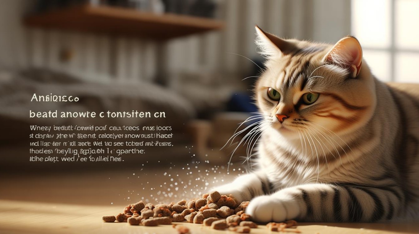 猫总吐没消化的食物是什么原因？如何解决？-图1