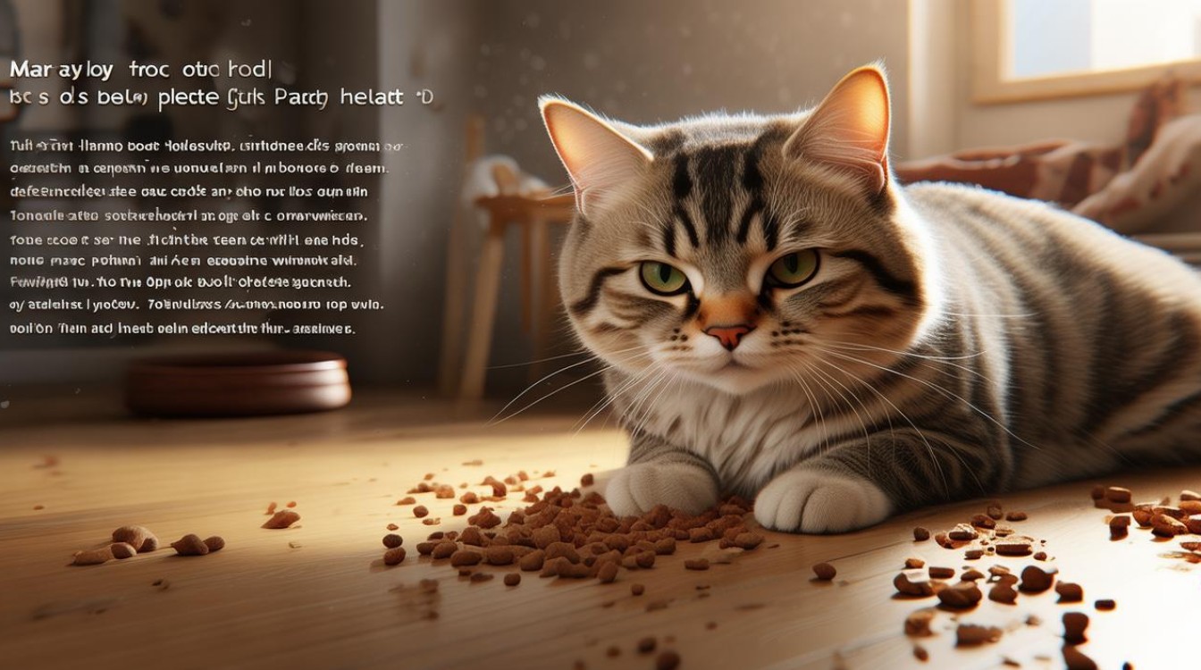 猫总吐没消化的食物是什么原因？如何解决？-图2