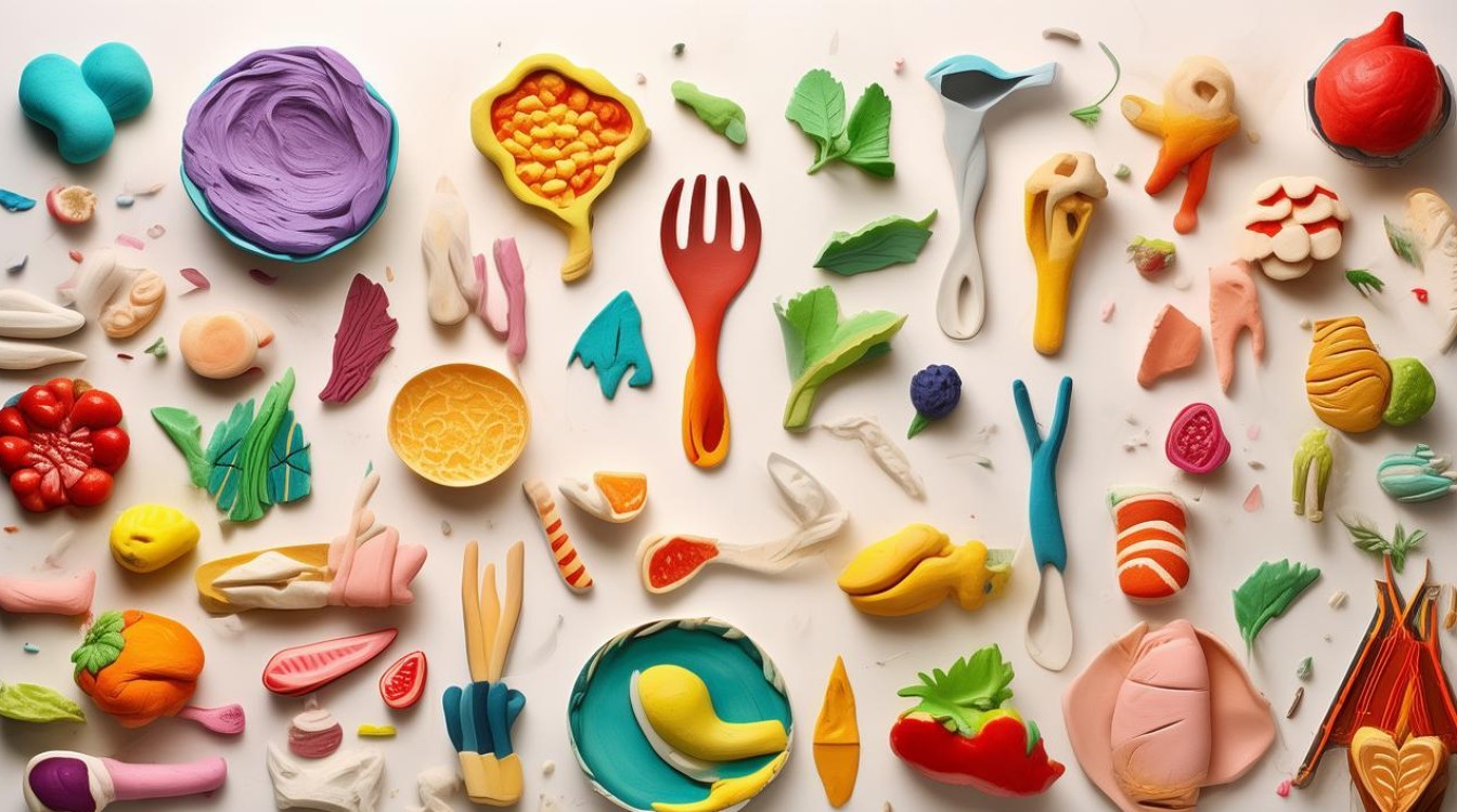 如何用黏土作品DIY传递饮食健康理念？-图4