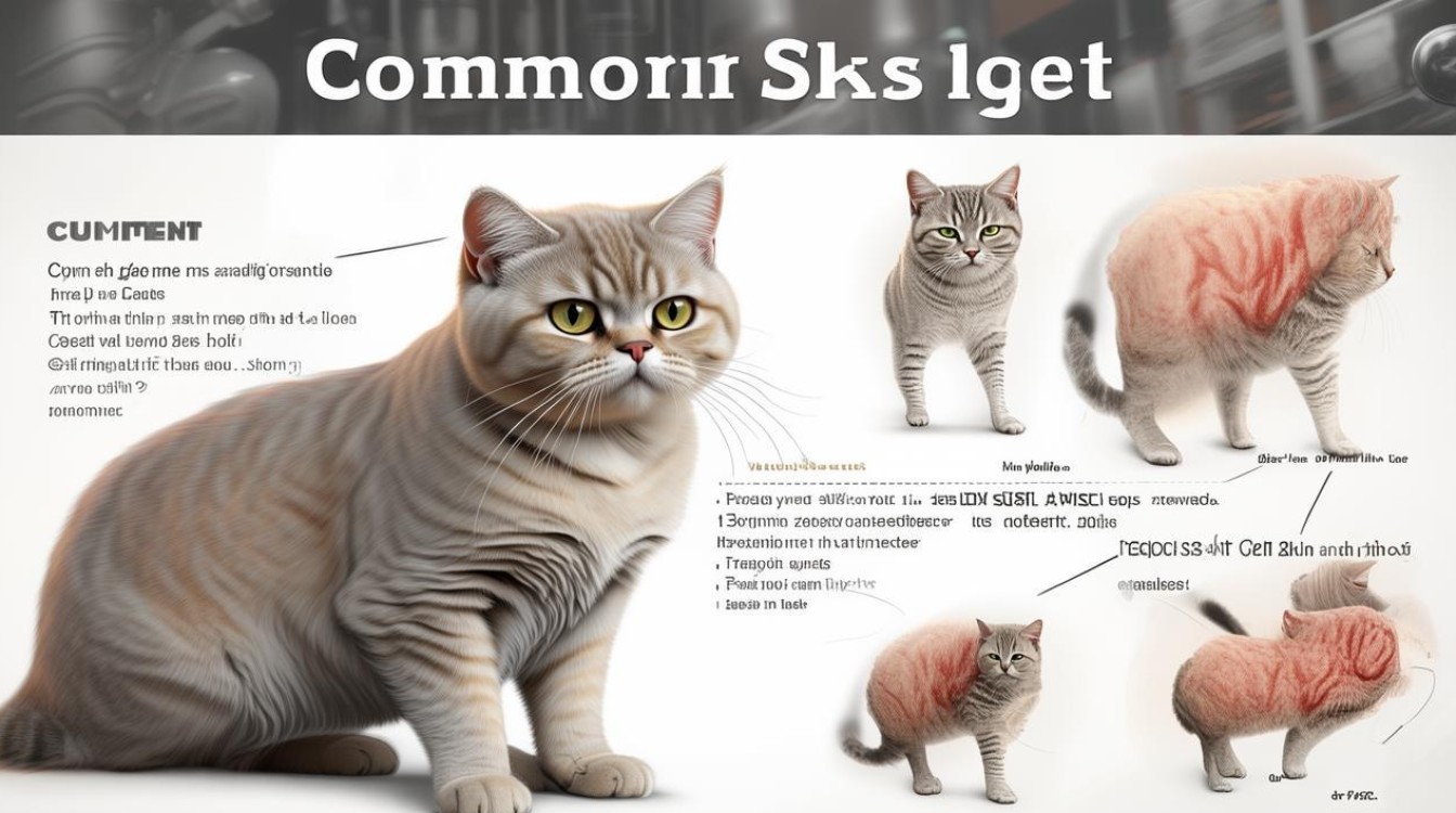 英国短毛猫易患哪些皮肤病？科学防治方法全解析-图3