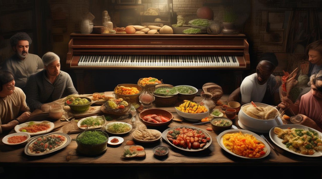 音乐中的食物元素如何影响饮食健康？-图1