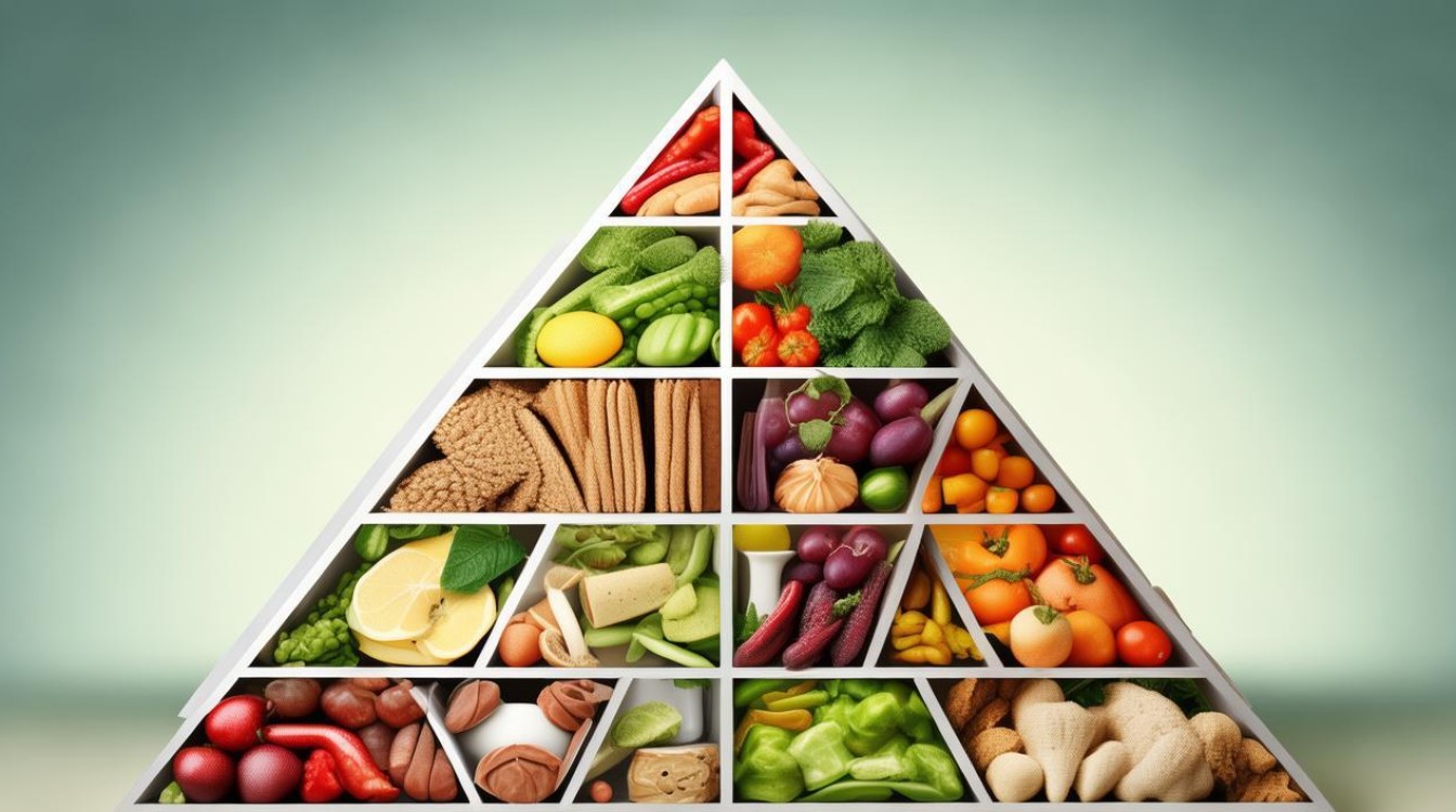 食物金字塔结构图，如何科学规划每日饮食？-图1