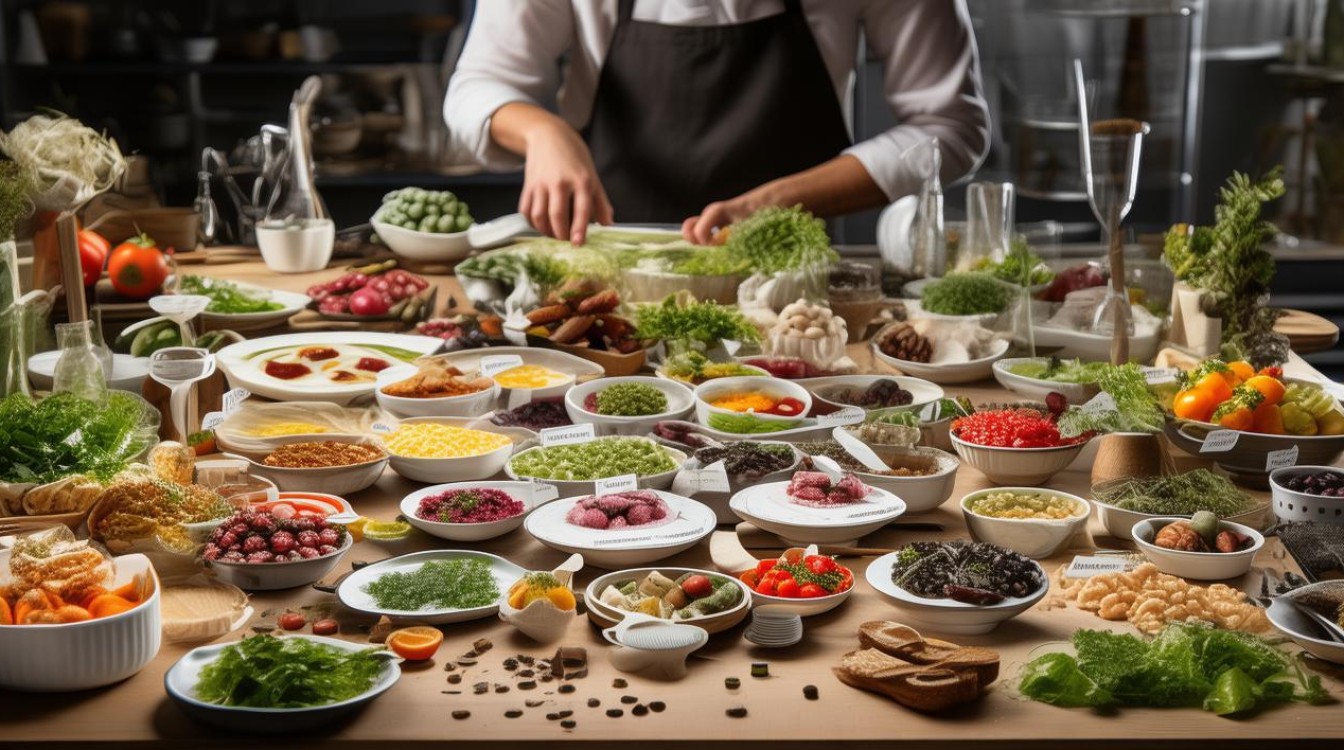 食物插画师如何用艺术展现健康饮食新趋势？-图1