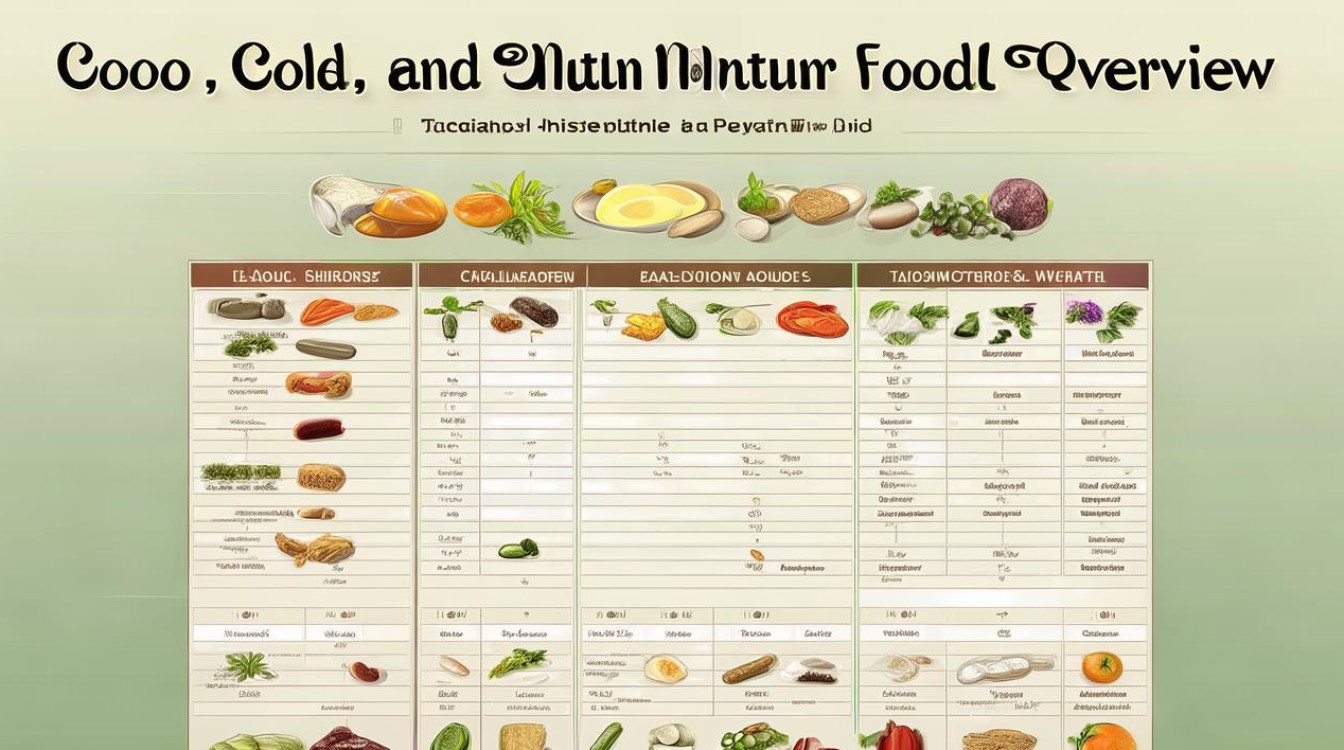 凉性、寒性、温性食物有哪些？中医饮食养生全指南-图2