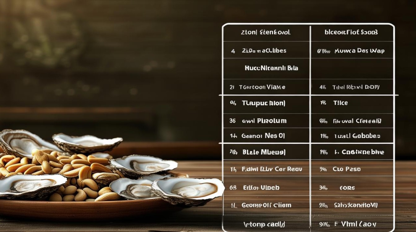 哪些食物含锌最高？科学补锌必看指南-图1