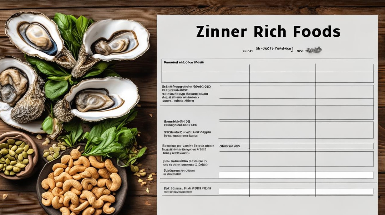 哪些食物含锌最高？科学补锌必看指南-图2