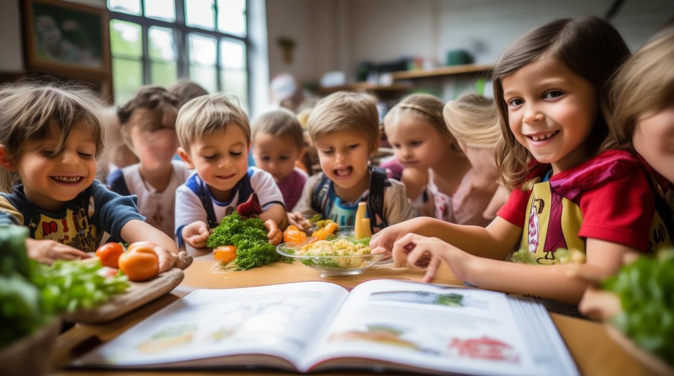 如何通过幼儿园动手做食物活动培养孩子健康饮食习惯？-图2