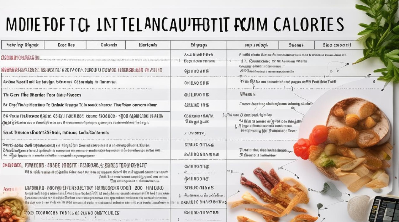 如何科学计算食物热量？实用指南分享-图1