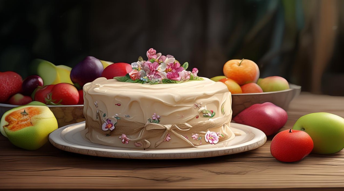 简笔画蛋糕如何体现现代人健康与甜蜜的饮食平衡？-图1