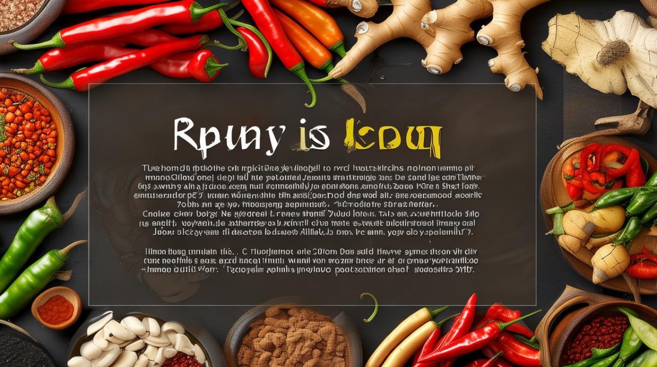 辛辣食物有哪些？健康饮食中的辛辣食材全解析-图1