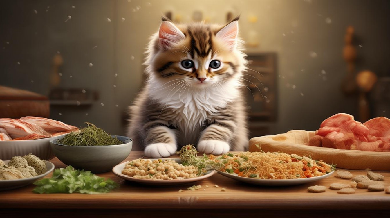 小猫咪吃什么食物好？健康饮食指南-图2