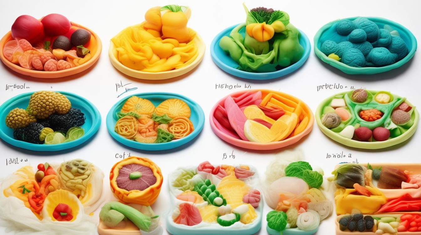 橡皮泥手工制作食物如何结合创意与饮食健康？-图3