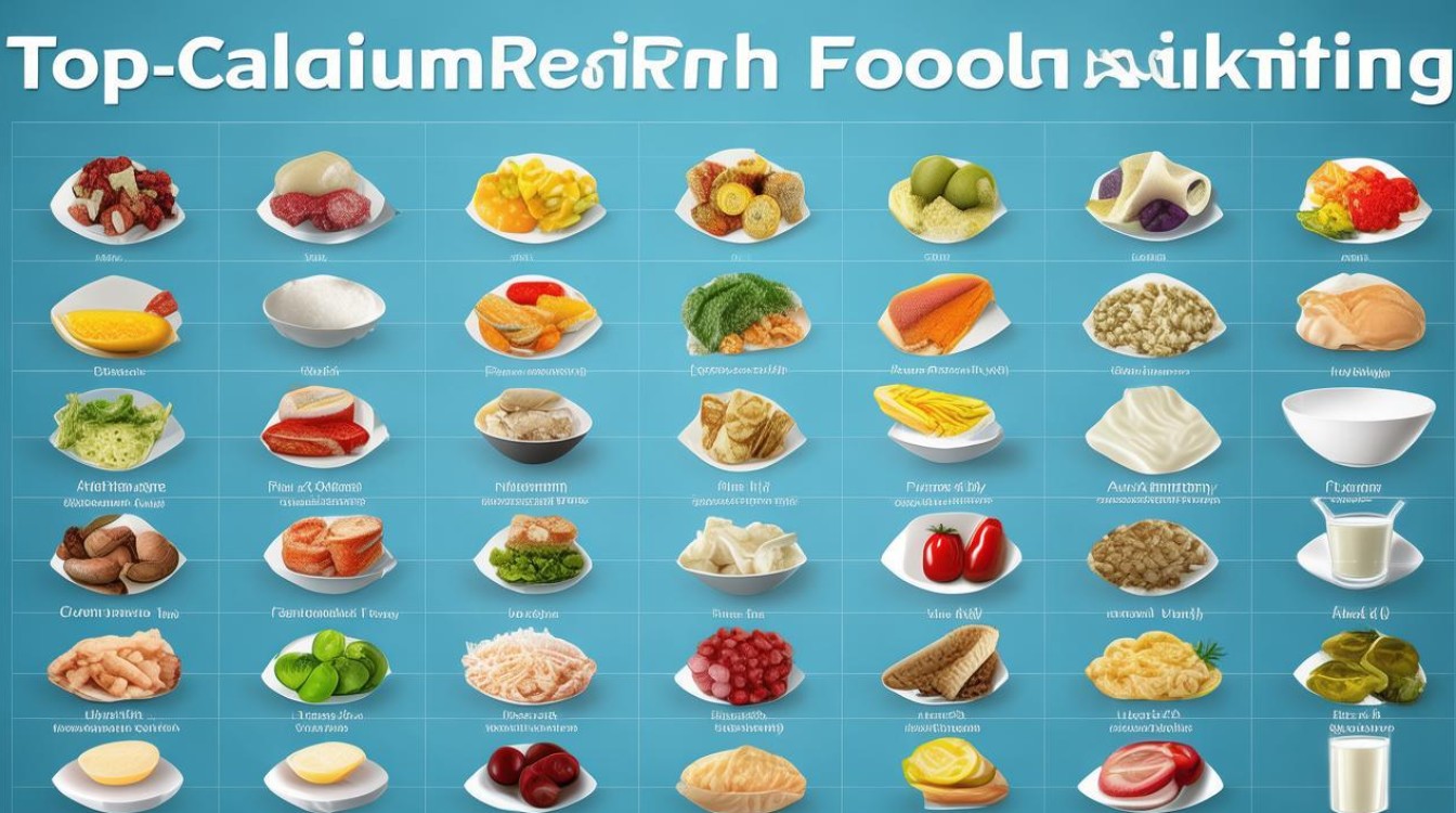 什么食物含钙最多，什么食物含钙最多排名榜-图1