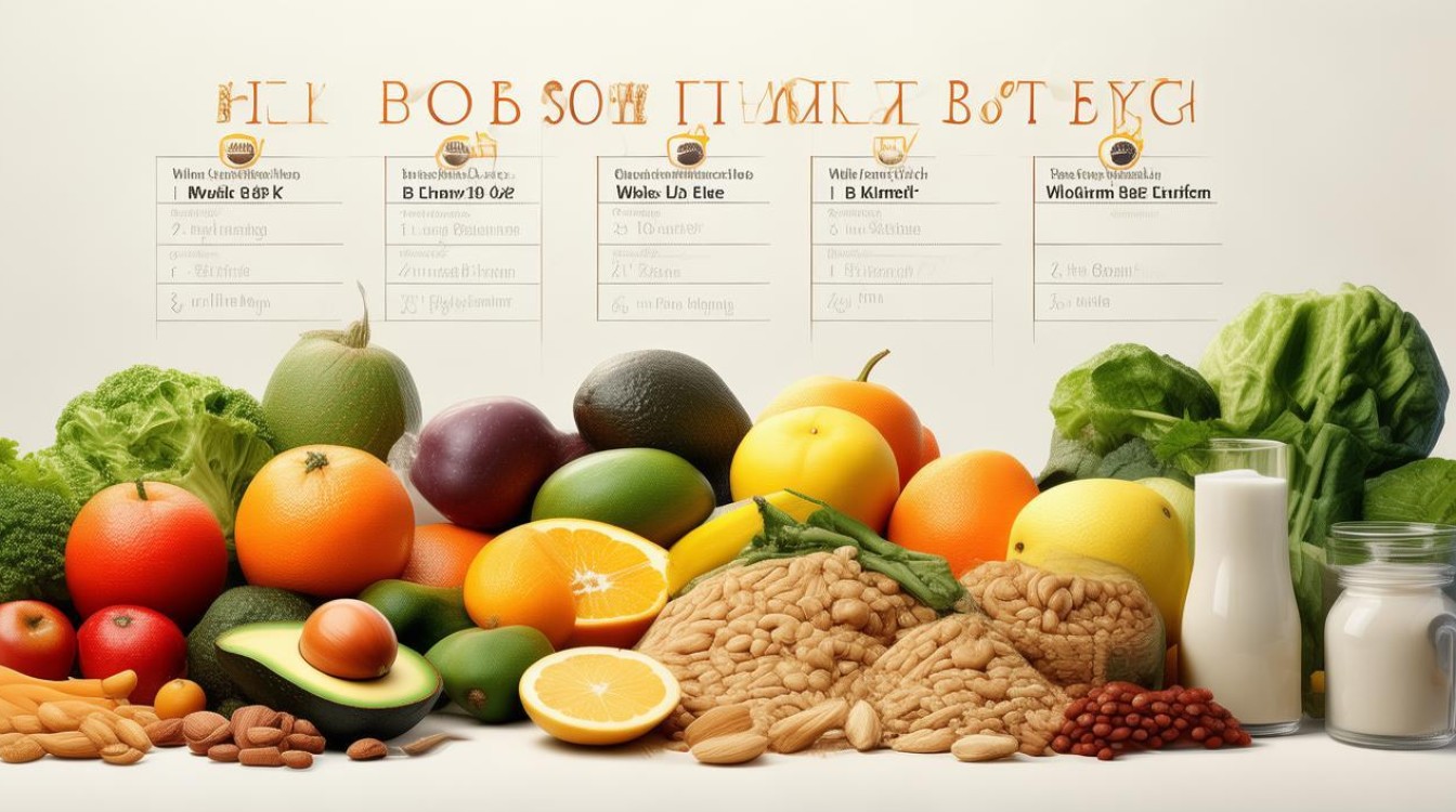 维生素b族有哪些食物，维生素b族有哪些食物和水果蔬菜-图1