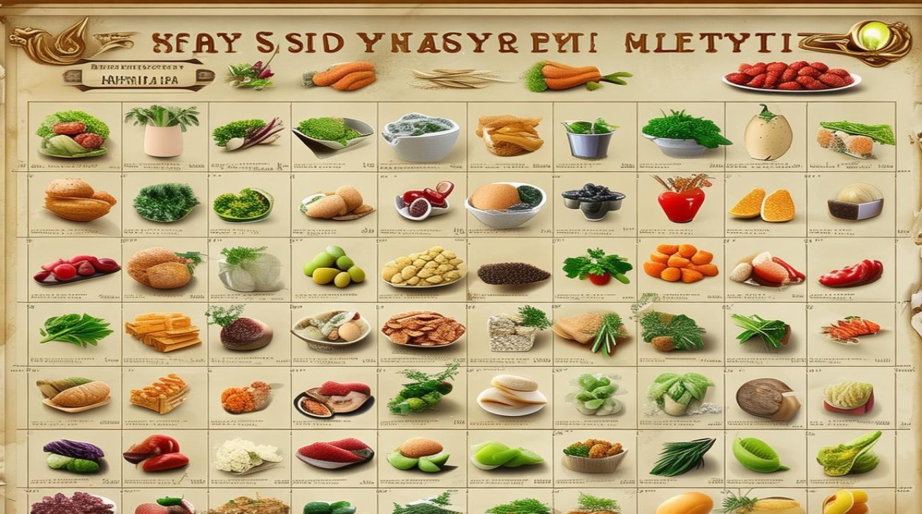 相生食物表，相生食物表大全图-图1