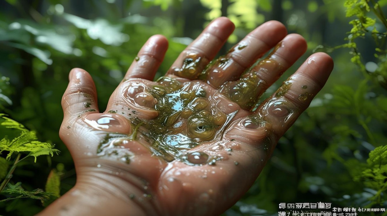皮肤被植物，皮肤被植物汁液腐蚀起水泡了-图1