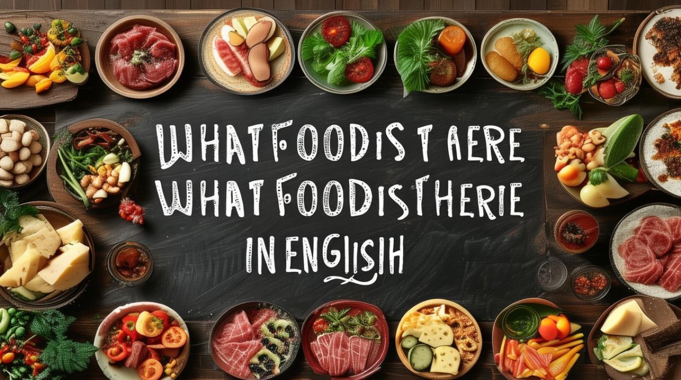 食物有什么，食物有什么英语-图1