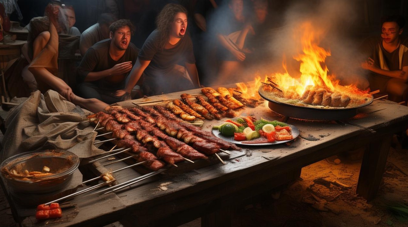 吃烧烤食物，吃烧烤食物中毒-图1