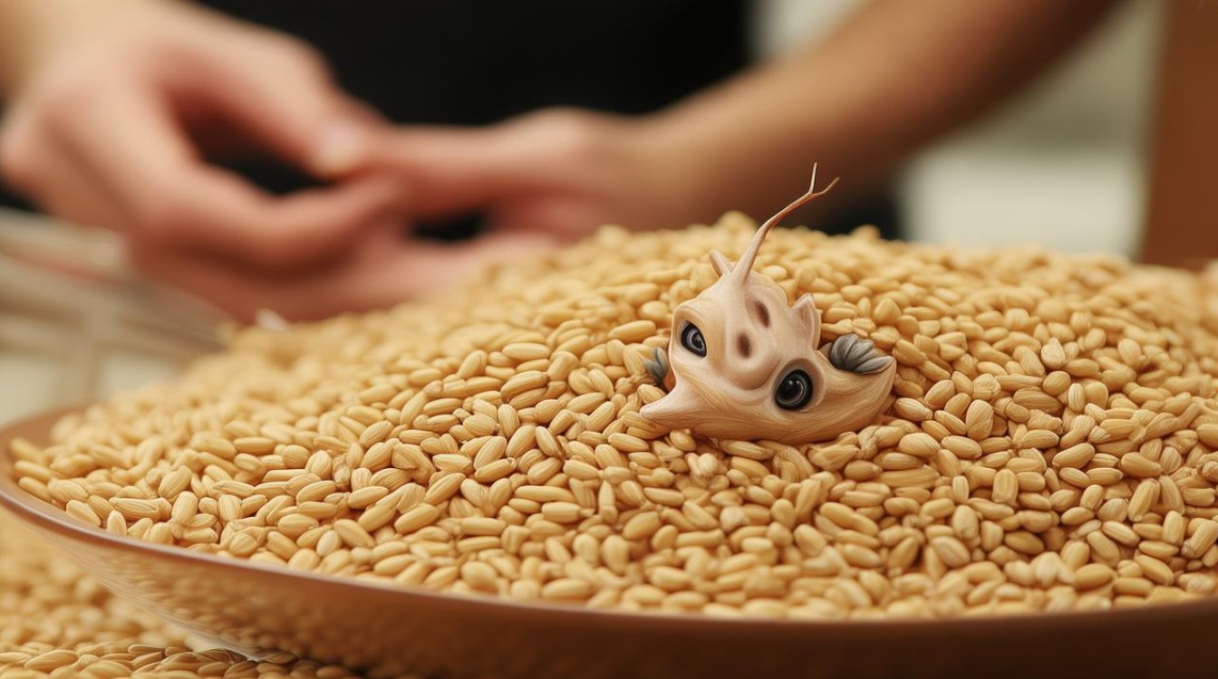 猜食物小麦，小麦打一动物-图1