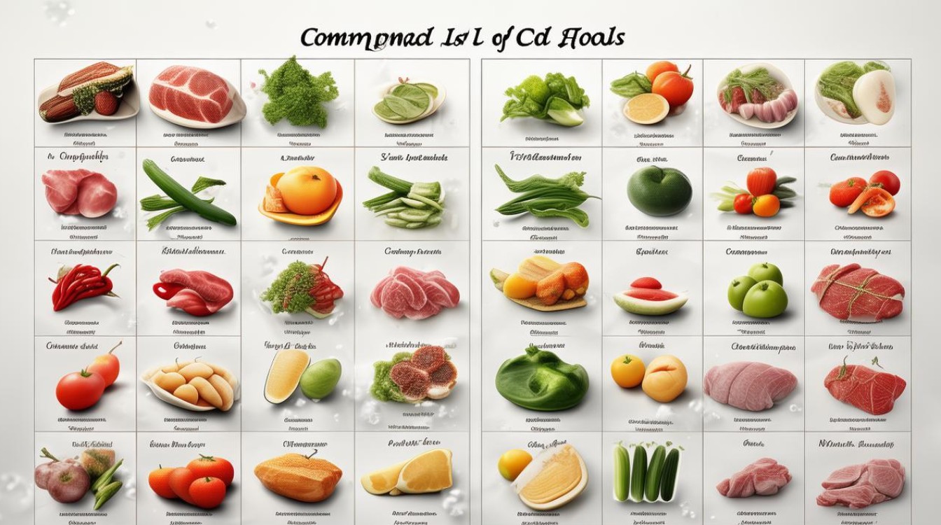 寒性食物一览表，寒性食物一览表大全-图1