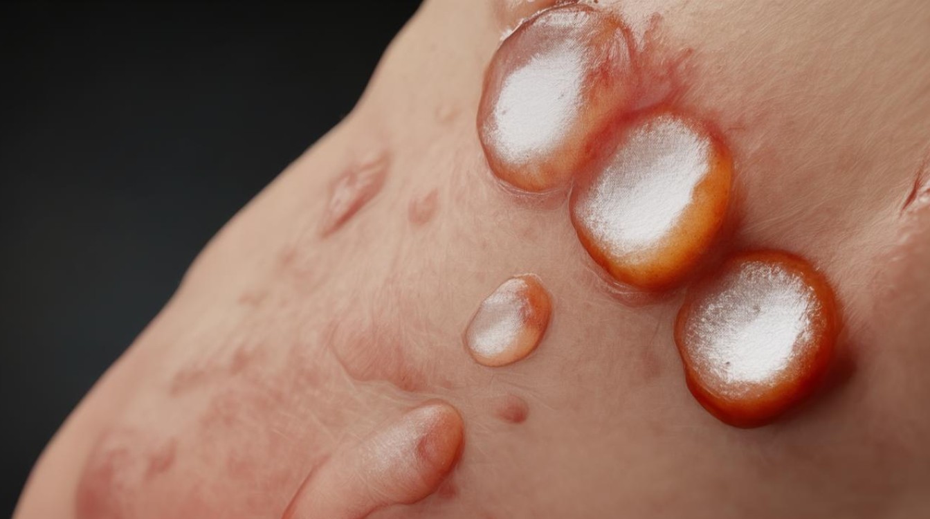 腰皮肤水泡，腰部皮肤水泡-图1