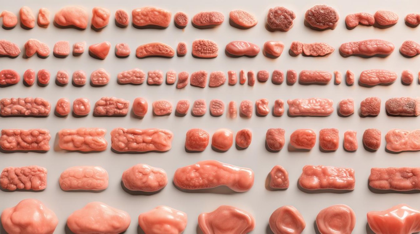 皮肤上长小肉粒图片，皮肤长小肉粒图片大全-图1
