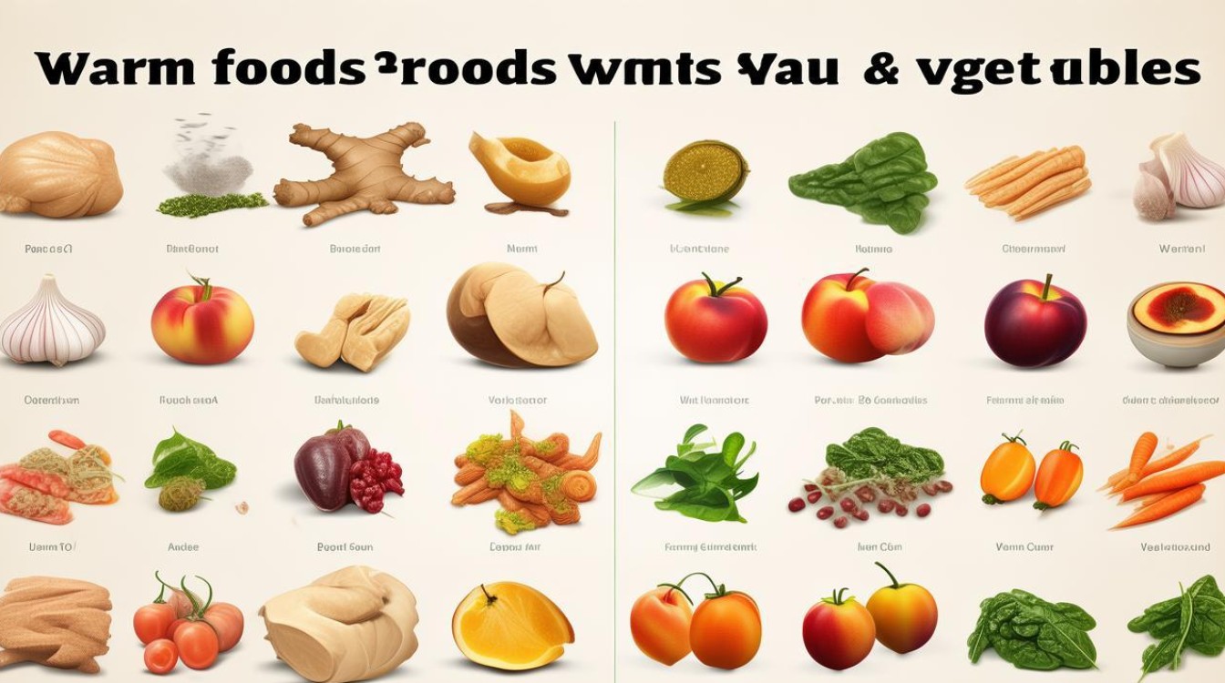 哪些是温性食物，哪些是温性食物和水果蔬菜-图1